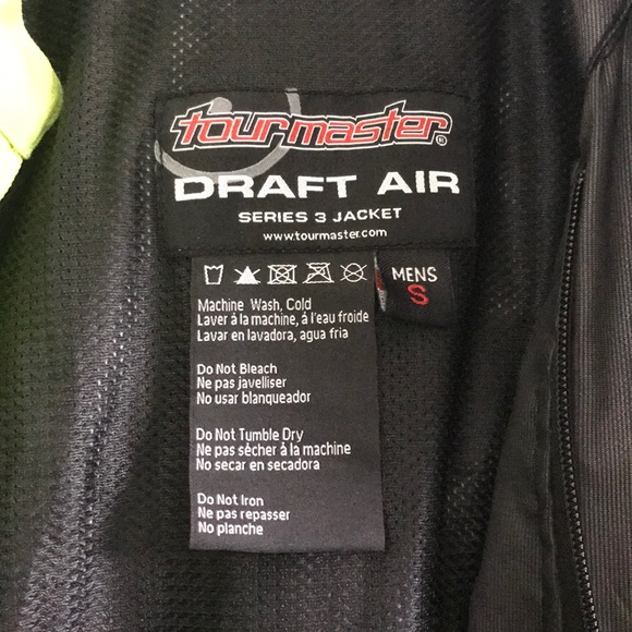 🏍 Tourmaster Draft Air Series3 Motorcycle Jacket - Picture 3 of 15